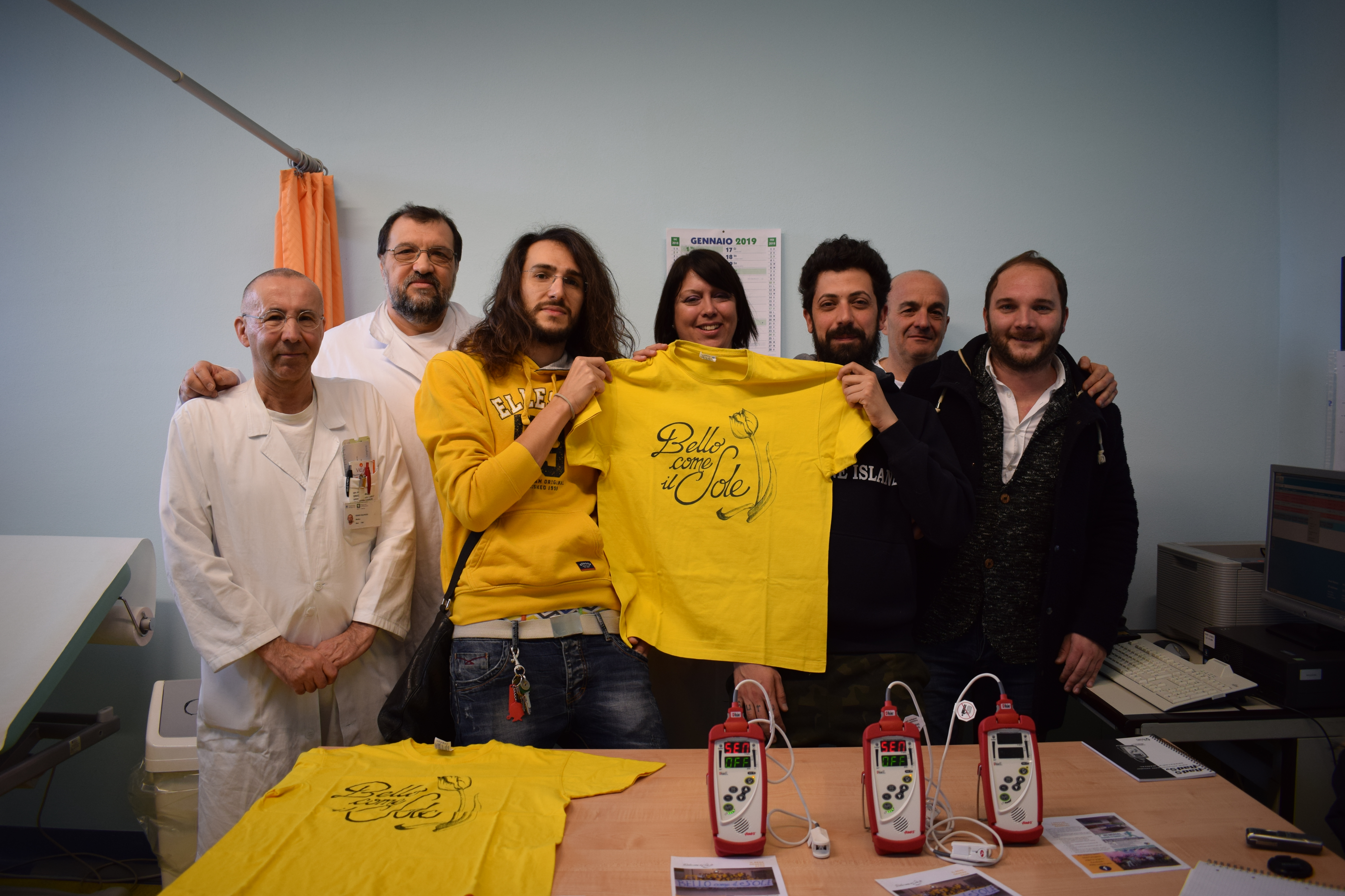 Crema News - L'associazione Bello come il sole, nel ricordo di Irvano regala tre saturimetri